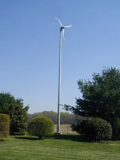 Skystream windmolen