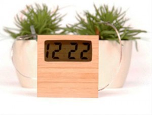 Duurzame klok modder