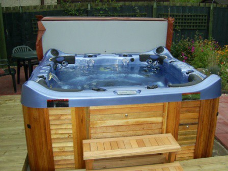 Jacuzzi tuin
