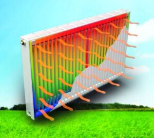 Duurzame eco radiator