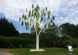Windenergie boom turbine