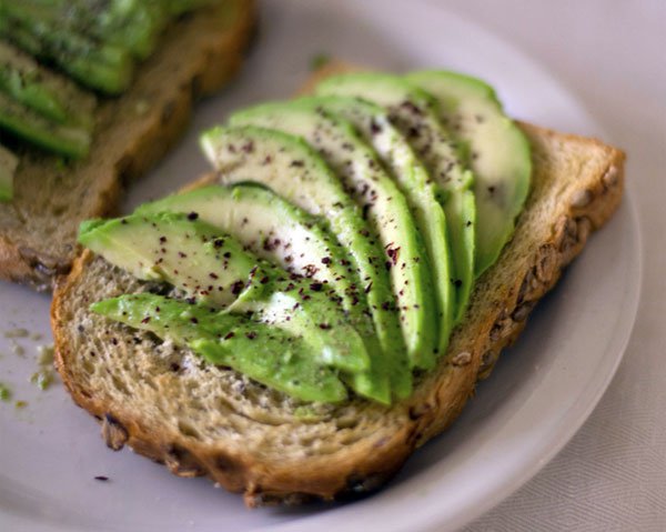 avocado toast vegatarisch