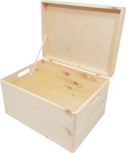 Zeller opbergkist van FSC dennenhout