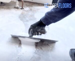 Gietvloer Vloer Opschuren